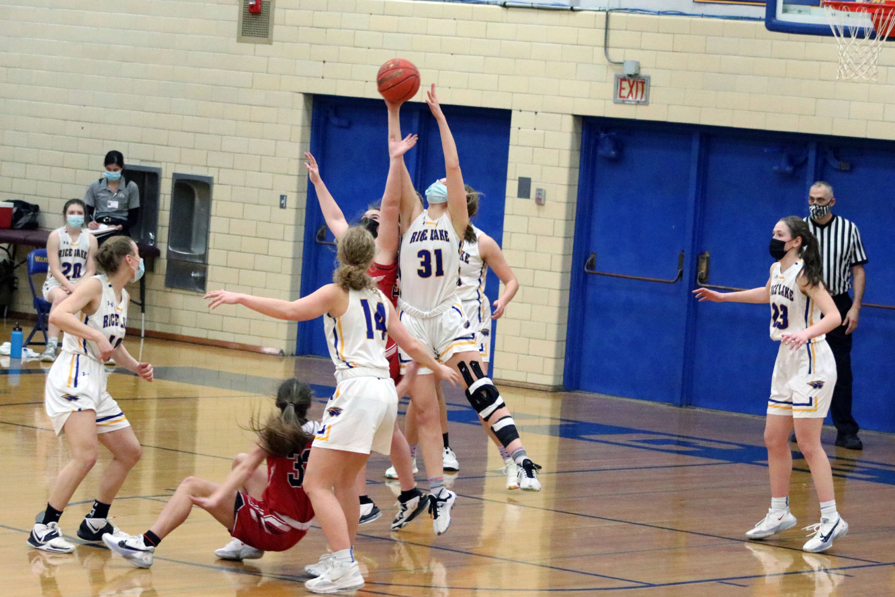 Rice Lake girls basketball vs. Chippewa Falls 1-29-21